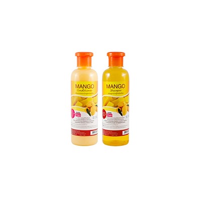 Набор из шампуня и кондиционера для волос "Манго"от Banna 360мл+360мл / Banna Shampoo+Conditioner MANGO set 360ml+360 ml
