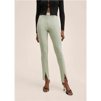Leggings abertura bajo -  Mujer | MANGO OUTLET Melilla