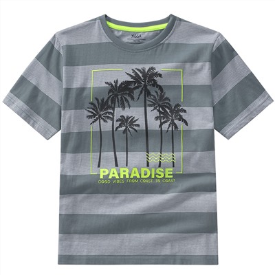 Jungen T-Shirt mit gummiertem Print