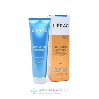 Lierac Sunissime Lait Réparateur Anti-Âge Global 150 ml