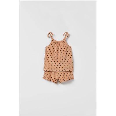 CONJUNTO TOP Y BERMUDA ESTAMPADO