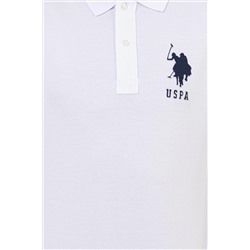 Erkek Beyaz Polo Yaka Tişört