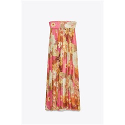 FLORAL PRINT DRESS ZW COLLECTION
