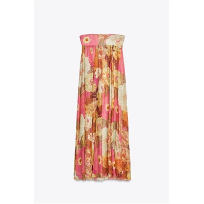 FLORAL PRINT DRESS ZW COLLECTION
