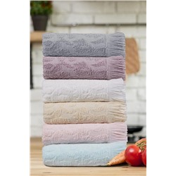 Meslina Home 30x50cm 6 Parça Mutfak Havlusu | Kurulama Bezi | El Havlusu HT-MUTFAK