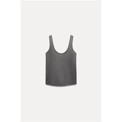 STRAPPY MERCERISED THREAD TOP