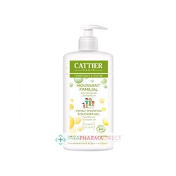 Cattier Moussant Familial Corps & Cheveux BIO 1L