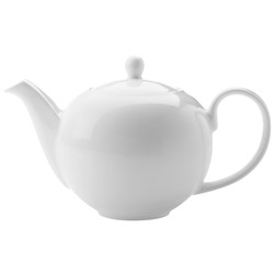 Чайник заварочный, 1 л, фарфор P, белый, White Basics, 56495