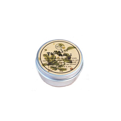 Маска для нормальной и жирной кожи лица Phutawan 50 gr / Phutawan Facial Mask White Tea 50g