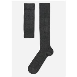 Lange Herrensocken mit Cashmere