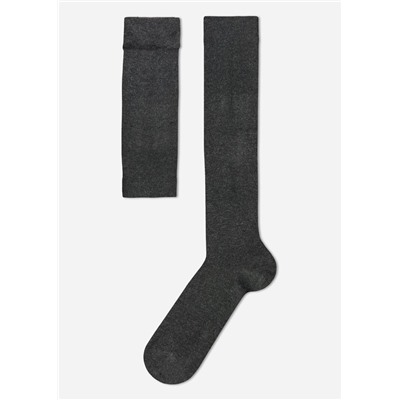 Lange Herrensocken mit Cashmere