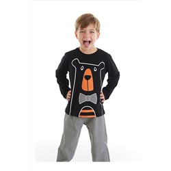 Denokids Papyonlu Ayı Ekose Takım CFF-21K1-013