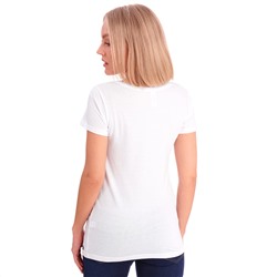 Damen T-Shirt mit gesticktem Schriftzug