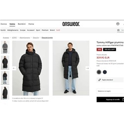 Мужской пуховик   Tomm*y Hilfige*r