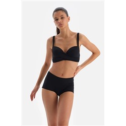 Dagi Siyah Kaplı Bikini Üstü 23SW82009GB_SY