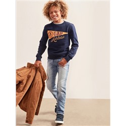 Kids Athletic Logo Sweatshirt