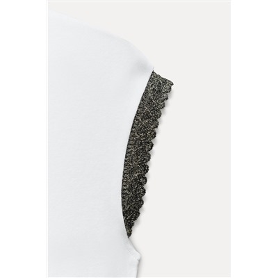 T-SHIRT EMBELLISHED WITH RHINESTONES