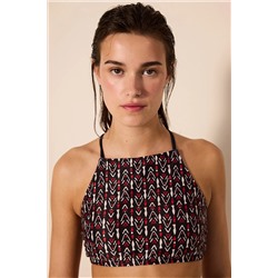 Penti, Corus Çok Renkli Halter Bikini Üstü