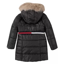 Tommy Hilfiger Big Girls Long Puffer Jacket