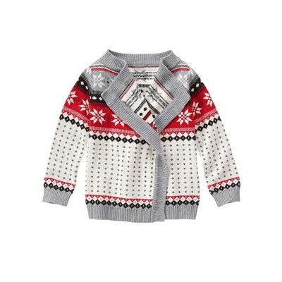 Fair Isle Blanket Coat
