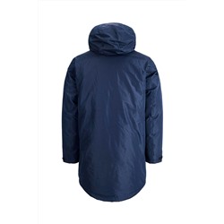Parka con capucha Azul marino