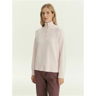 Свитер с воротником-стойкой, B3144/cwarts