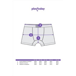 Трусы, 2 шт. PLAYTODAY, 1127782