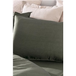 Loire Çift Kişilik Nevresim Takımı ( TENCEL™ ) - Haki
