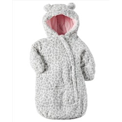 Carter's Hooded Faux Fur Bunting