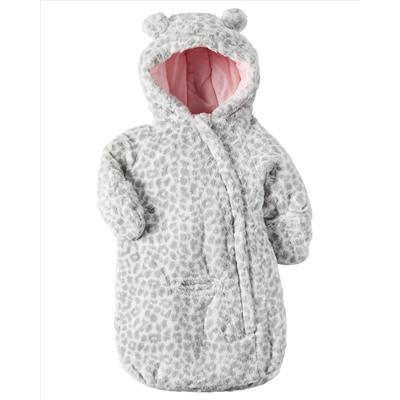 Carter's Hooded Faux Fur Bunting