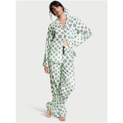 VICTORIA'S SECRET Flannel Long PJ Set