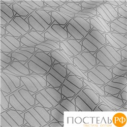 TOGAS Наволочка ПАРТИ сер без борд. 50x70-1, 1 пр, эвк. вол