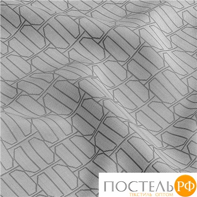 TOGAS Наволочка ПАРТИ сер без борд. 50x70-1, 1 пр, эвк. вол