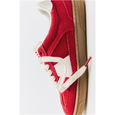 LEATHER TRAINERS