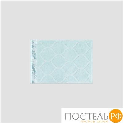 Togas К-т полотенец КАЙЛАН бел-бирюз 40х60/50х100/70х140