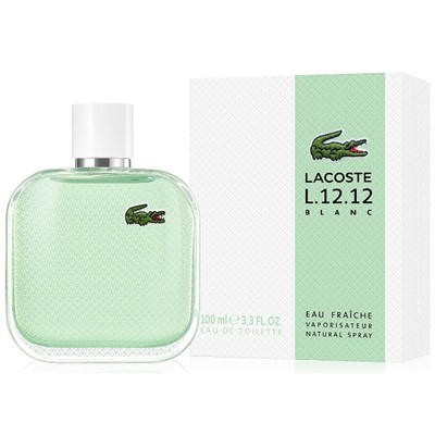 LACOSTE L. 12.12 BLANC EAU FRAICHE edt (m) 100ml TESTER