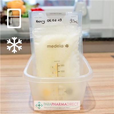 Medela Sachets de Conservation pour Lait Maternel 180ml - 50 Sachets