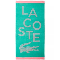 Lacoste Home Lacoste Croc Cotton Beach Towel, 36" x 72"