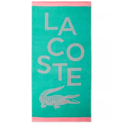 Lacoste Home Lacoste Croc Cotton Beach Towel, 36" x 72"