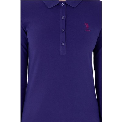 Kadın Mor Basic Sweatshirt
