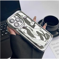 Гальванический серебряный метеоритный узор подходит для iphon*e