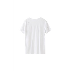 Camiseta Kilt Blanco y rojo