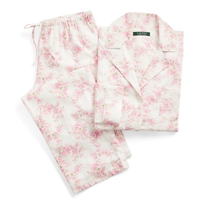 Lauren Floral Cotton Twill Sleep Set