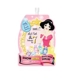 Осветляющий серум для лица с витаминами и минеральной водой Nami 10 ml / Nami Snow Wink White Water Drop Serum 1