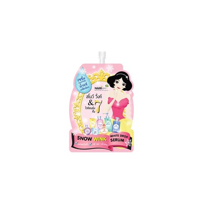 Осветляющий серум для лица с витаминами и минеральной водой Nami 10 ml / Nami Snow Wink White Water Drop Serum 1