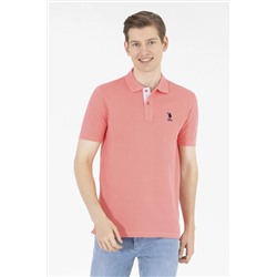 Erkek Nar Çiçeği Basic Polo Yaka Tişört