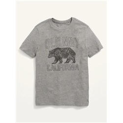 Short-Sleeve Logo-Graphic Tee for Boys