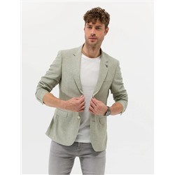 Açık Yeşil Ekstra Slim Fit Blazer Ceket
