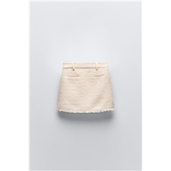 TEXTURED SKIRT