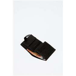 Cartera de piel Striking Negro